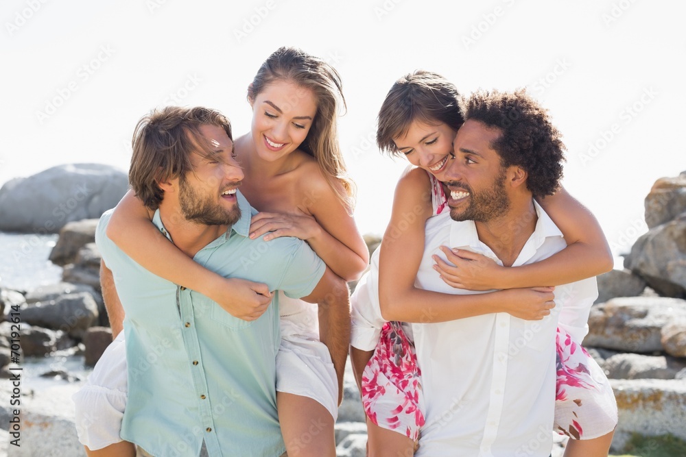 Gorgeous friends having fun together Gorgeous friends having fun together