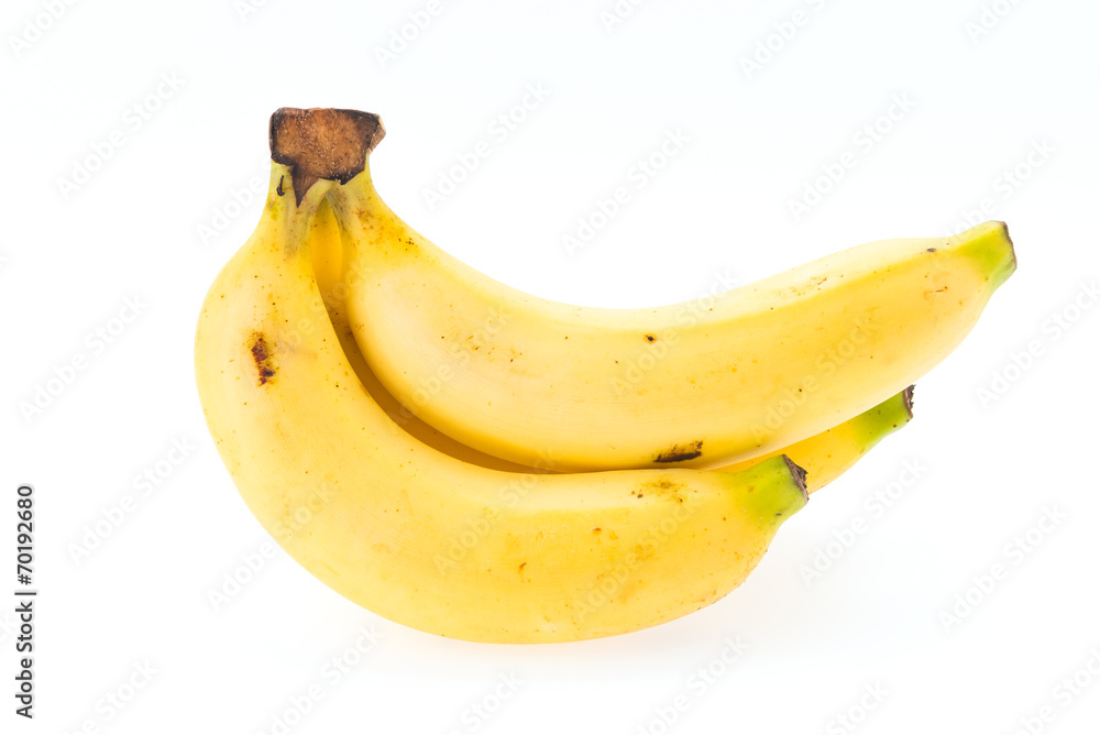Banana isolated on white Banana isolated on white
