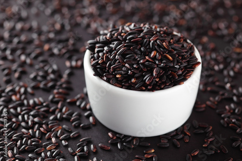 Black rice photo