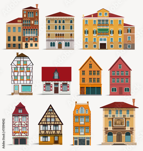 European houses
