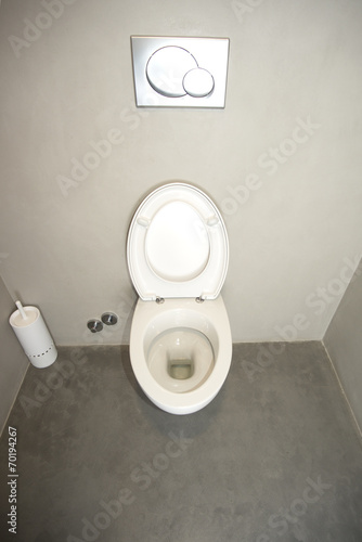 Modern restroom in office