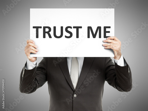 Foto business man message