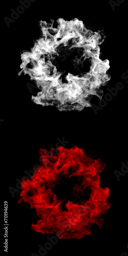 Abstract Smoke Cloud with Transparency Channel