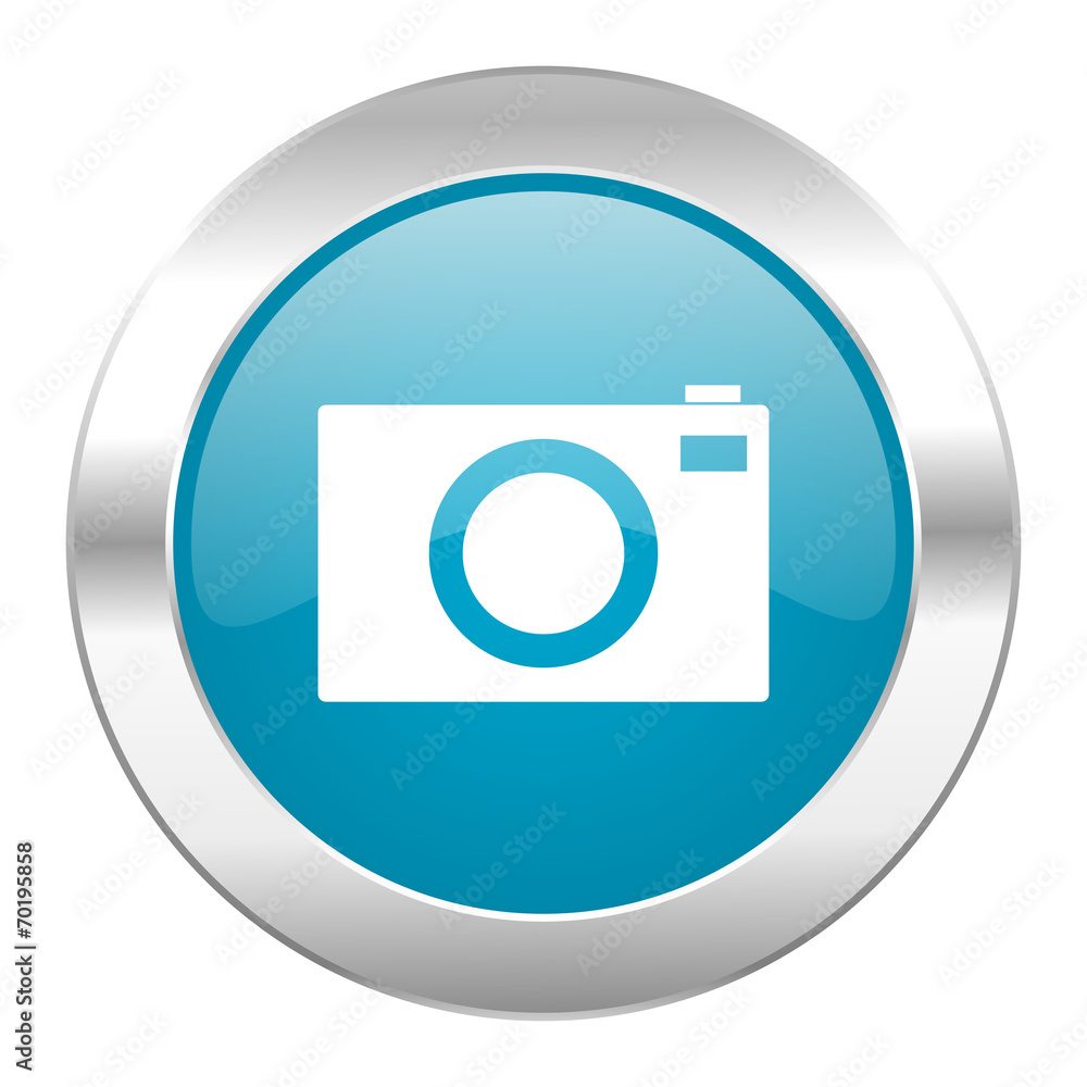 camera internet blue icon