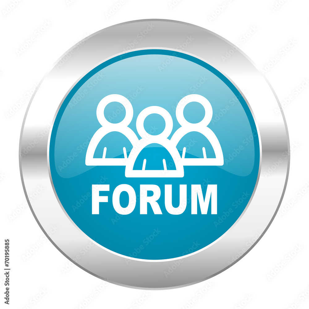 forum internet blue icon forum internet blue icon