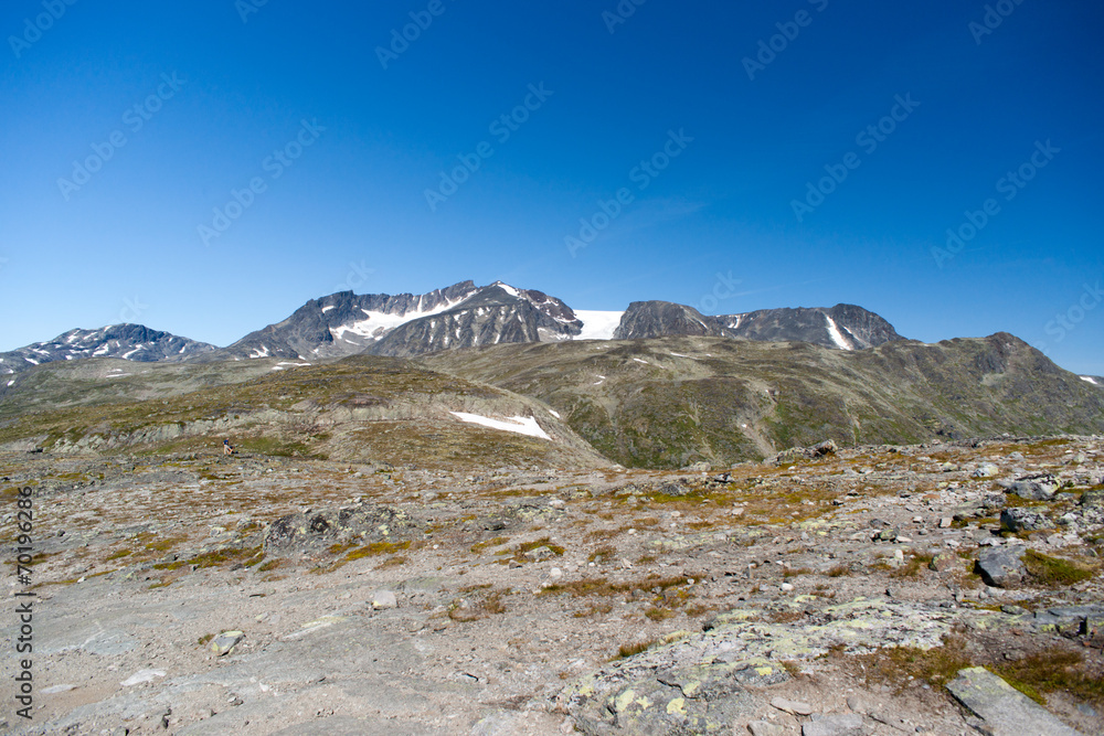 Besseggen Ridge in Jotunheimen National Park, Norway Besseggen Ridge in Jotunheimen National Park, Norway
