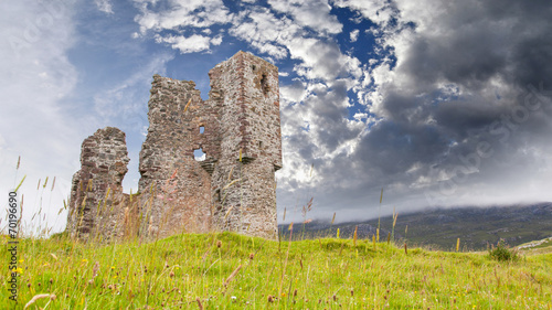 Εκτύπωση καμβά Ruins of an old castle