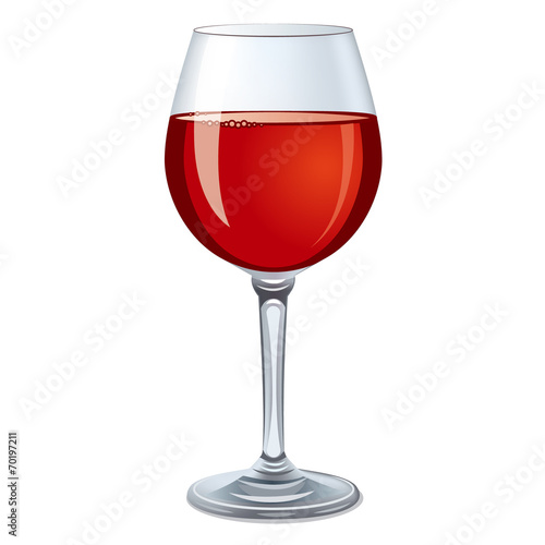 red wine glass