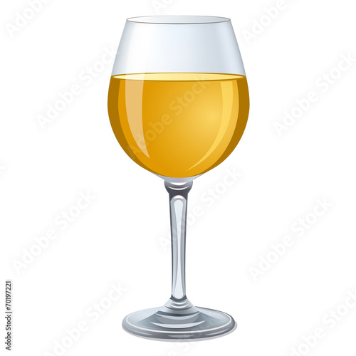 white wine glass