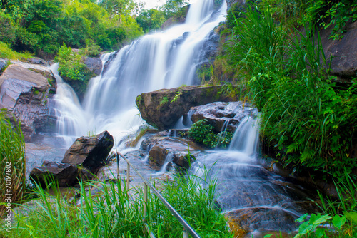 A beautiful waterfall in northern Thailand