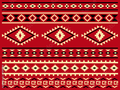 Traditional Native Americans Pattern