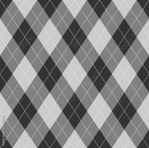 Seamless argyle pattern. Di...