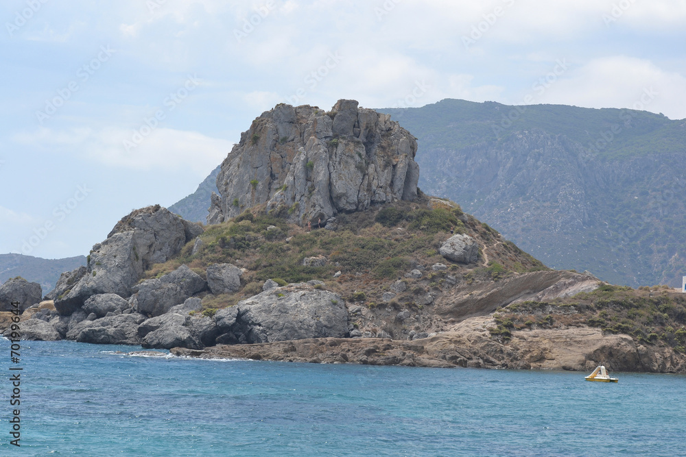 Island Kastri in Greece