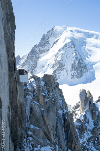 Mont Blanc rocks