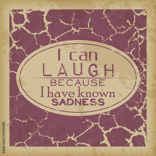 Retro motivational background