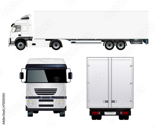 Commercial Semi Truck