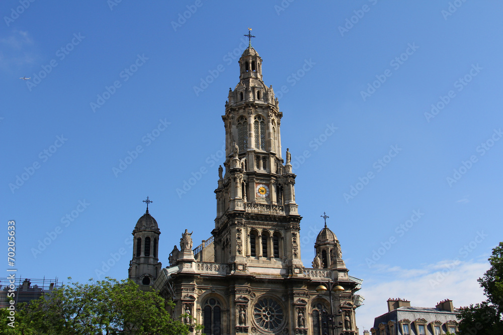Fototapeta premium Église de la Sainte-Trinité (Paris)