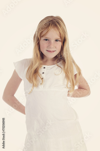portrait petite fille rousse © mariesacha