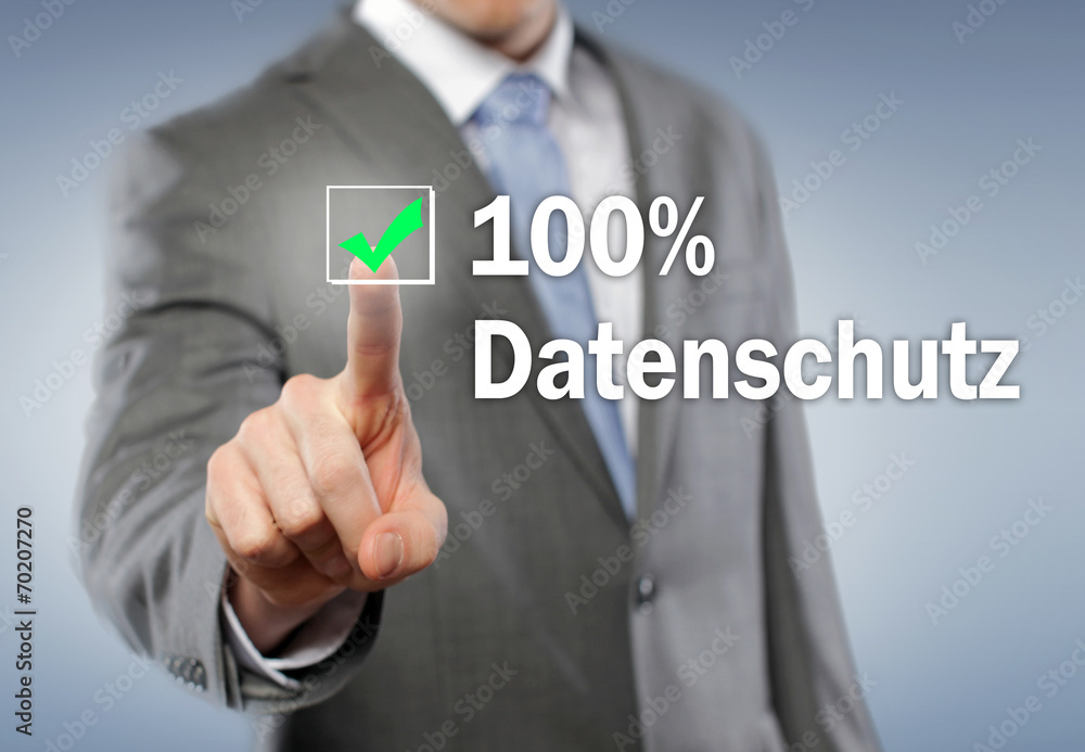 100% Datenschutz 100% Datenschutz