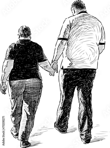 couple on the walk