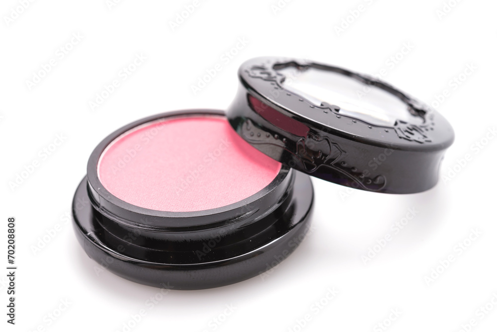 Cosmetic makeup isolated on white Cosmetic makeup isolated on white