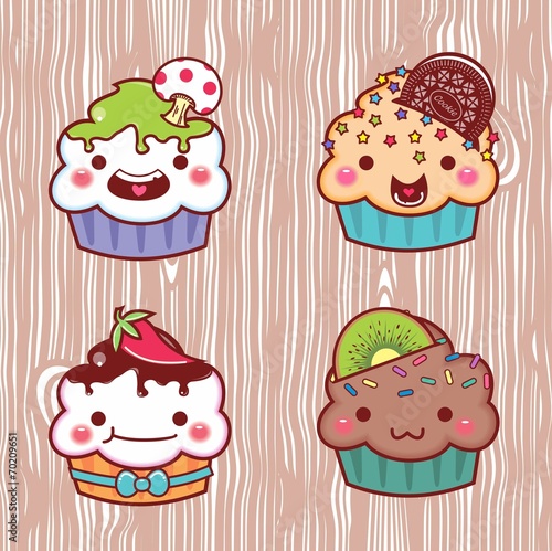 cartoon cupcake 27
