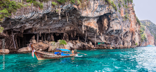 Viking Cave on Phi Phi Leh island, Thailand