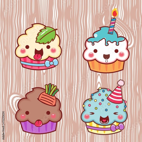 cupcake cartoon 30