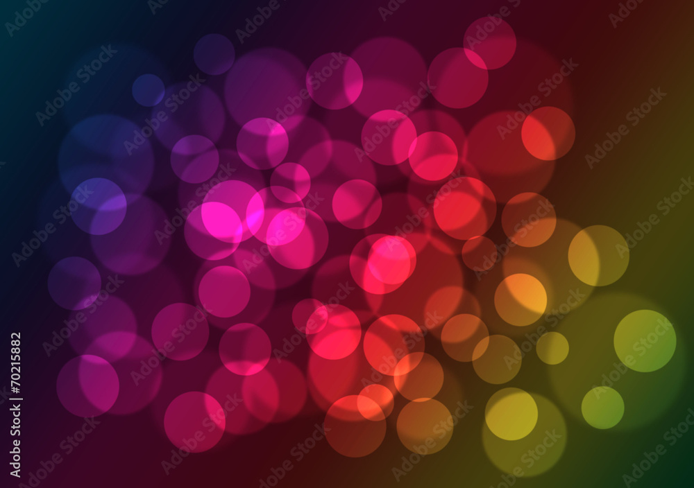 Hintergrund mit bunten Bokeh Hintergrund mit bunten Bokeh