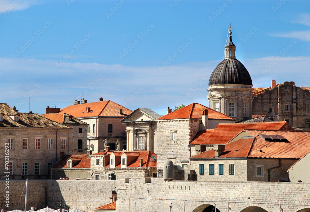 Beautiful view of Dubrovnik, Croatia