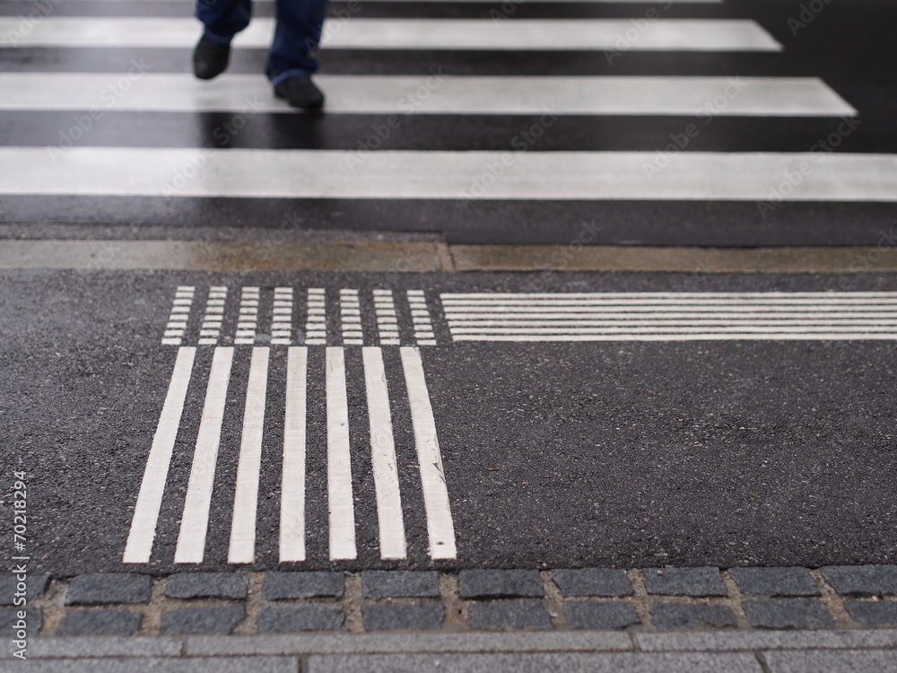 Blindenleitsystem StockFoto Adobe Stock