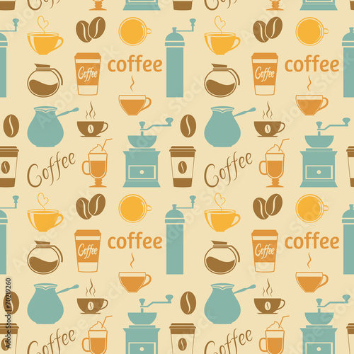 Coffee background.