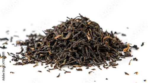 Indian ASSAM golden tips tea isolated