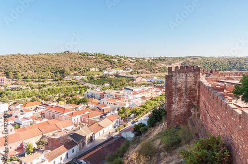 Panorama of Silves in Portugal © mkos83