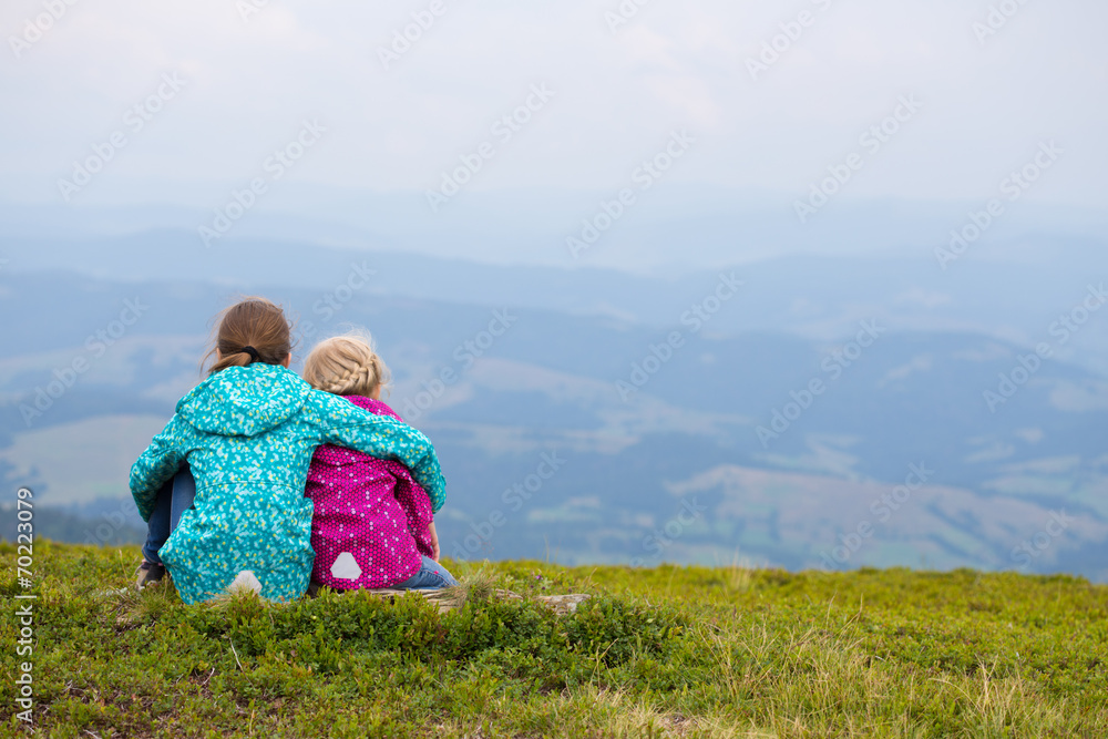 Fototapeta premium tourist girl