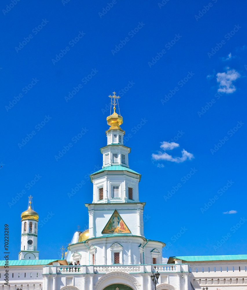 The Gate Church of the Entry into Jerusalem.  Russia. New Jerusa