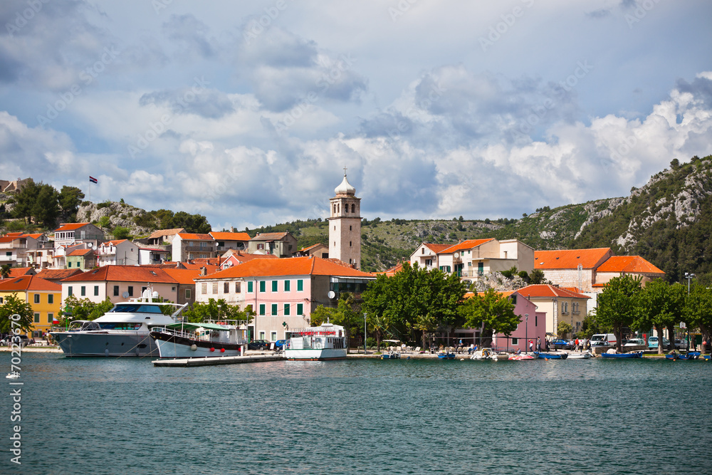 Skradin is a small historic town in Croatia