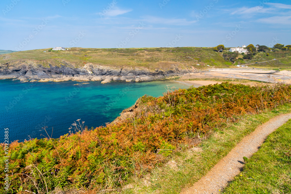 Poldhu Cove Cornwall England