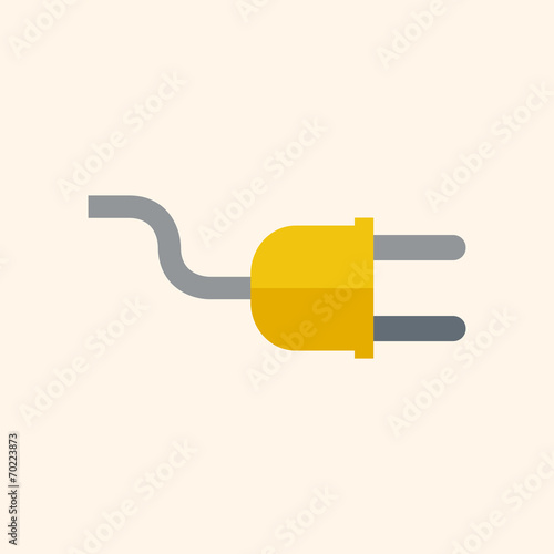 Plug Flat Icon