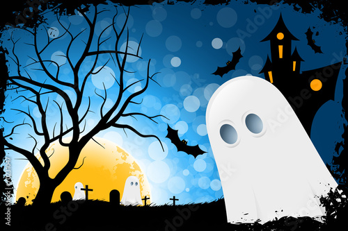 Grunge Halloween Card
