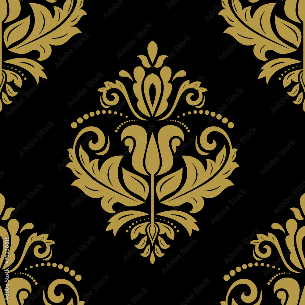 Orient Seamless Vector Pattern. Abstract Background Orient Seamless Vector Pattern. Abstract Background