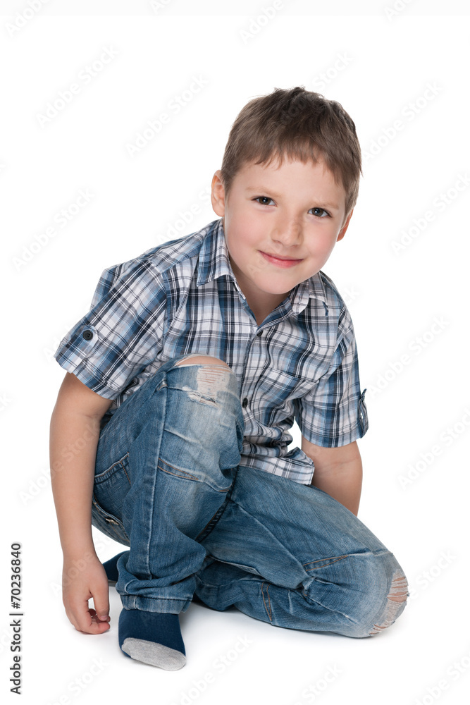 Smiling little boy Smiling little boy