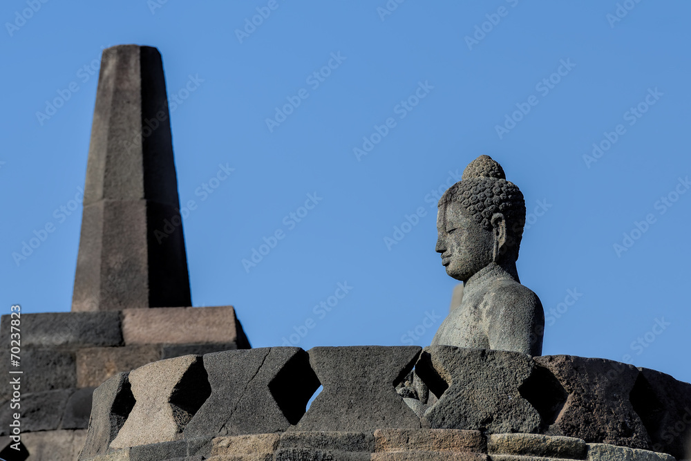 Fototapeta premium Borobudur in Java in Indonesia