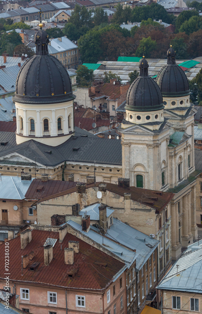 A roofs of Lviv