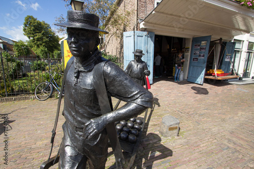 edam città famosa per il suo  formaggio olanda photo