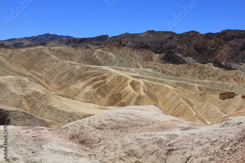 Zabriskie point, Death Valley, California, USA