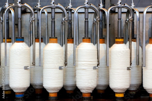 Rolls of cotton spinning machines