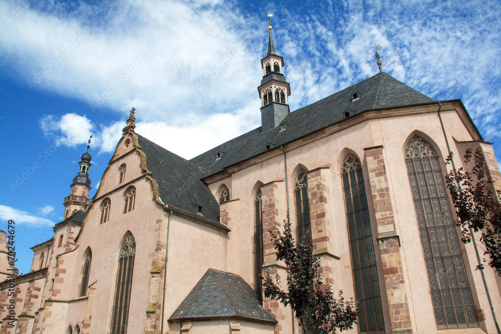 Eglise saint Georges à Molsheim, Bas Rhin, Alsace