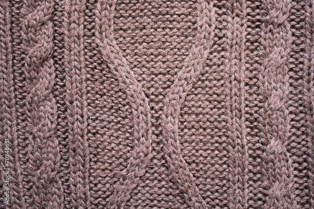 Wool pattern detail