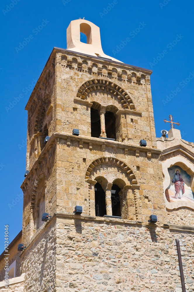 Mother Church of Rocca Imperiale. Calabria. Italy.